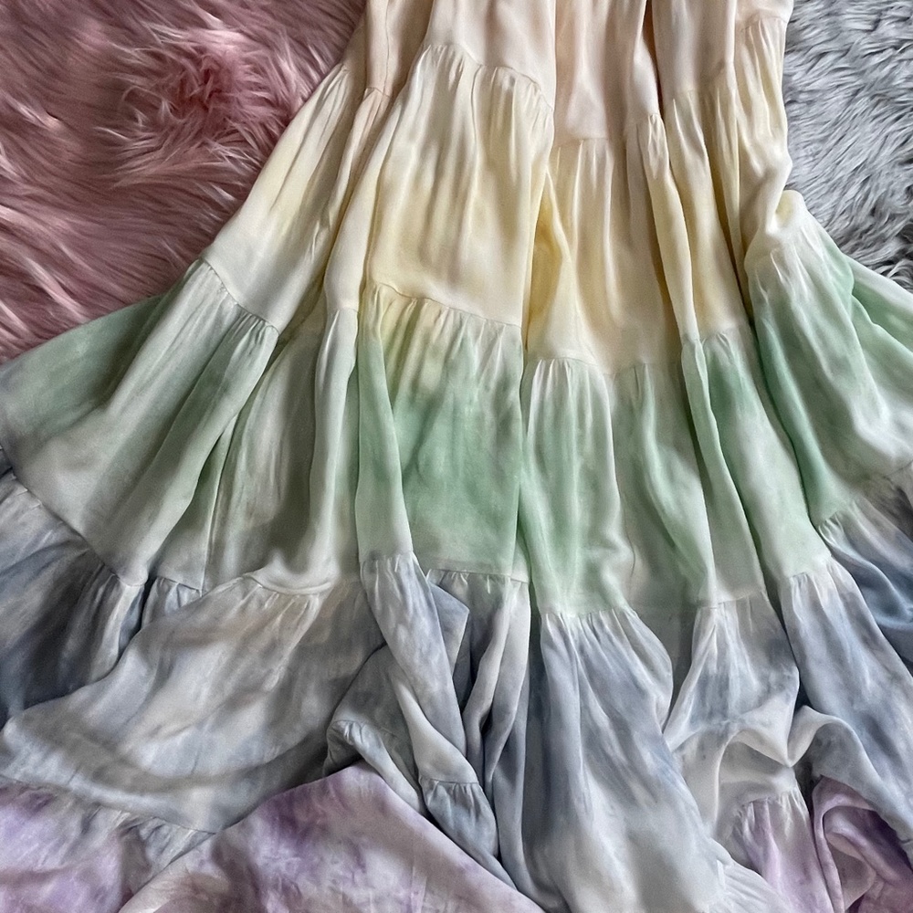 LAST ONE! Storia's MOST POPULAR Pastel Tie Dye Maxi W/TONS of Luscious Fabric - Picture 9 of 16